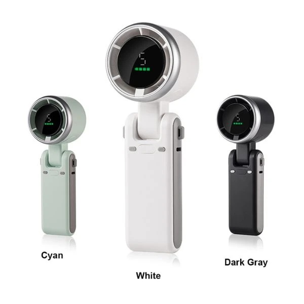 Digital Display Folding Turbo Fan – তুফানের মতো বাতাস আর ১২ ঘণ্টার ব্যাকআপ